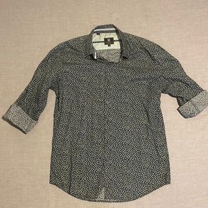 Steel and Jelly long sleeve medium floral pattern shirt.